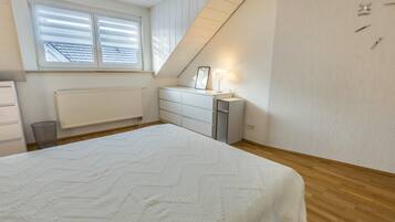 1 Schlafzimmer, kostenloses WLAN, Bettwäsche