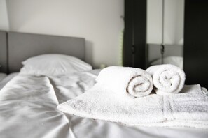 2 bedrooms, iron/ironing board, free WiFi, bed sheets