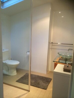 Towels, soap, toilet paper