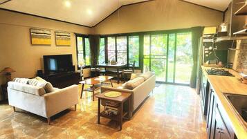 Älytelevisio, DVD-soitin, kirjoja