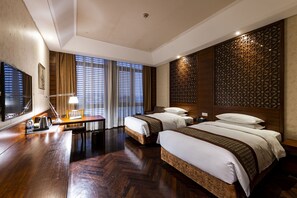 Habitación estándar con 2 camas individuales | Escritorio, wifi gratis, ropa de cama