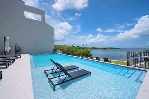 Pool - Allure #22 Three Bedroom Waterfront Condo & Pool (Grand Harbour)