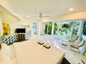 4 soverom, strykejern/-brett, reiseseng for barn og wi-fi