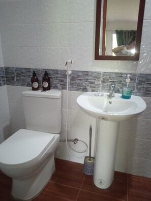 Habitación exclusiva con 2 camas individuales, 2 habitaciones | Baño