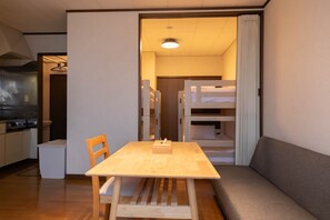 Basic Condo, Smoking (202) | Bathroom | Combined shower/tub, hair dryer, towels, toilet paper - Furano Zone Ski Condo (Furano)