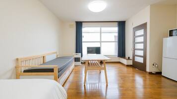 City Condo, Non Smoking (103) | 1 bedroom, down comforters, desk, laptop workspace