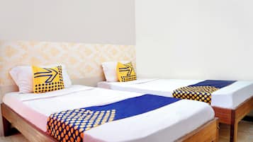Phòng 2 giường đơn cơ bản | Bộ trải giường
