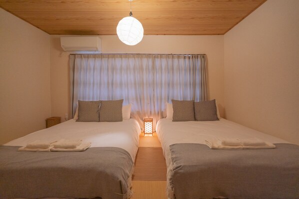 디럭스 빌라 | 3 개의 침실, 책상, 노트북 작업 공간, 암막 커튼