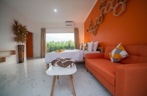 2 室のベッドルーム、ベッドシーツ