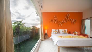 2 bedrooms, bed sheets