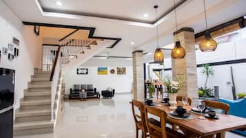 AR 2 Bedroom with Private Pool | Living area | Flat-screen TV