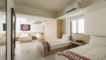 Standard family room | Blackout drapes, soundproofing, free WiFi, bed sheets