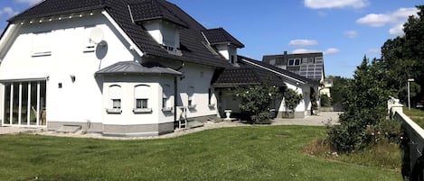 Blick von der Unterkunft