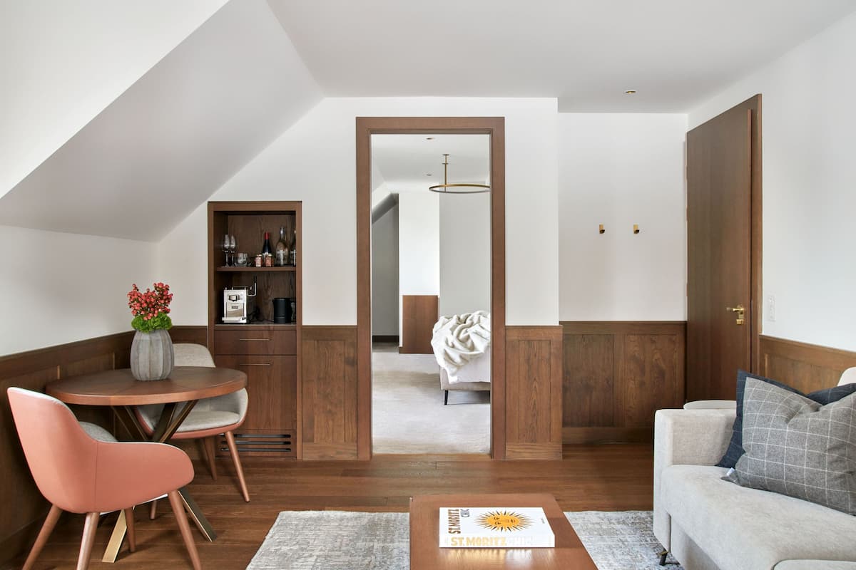 La Margna 2-Bedroom Suite | Frette Italian sheets, premium bedding, down comforters