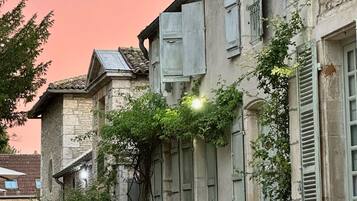 Façade de l’hébergement