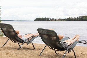Private beach, kayaking, rowing - Vuokatti Booking Suites   (Sotkamo)