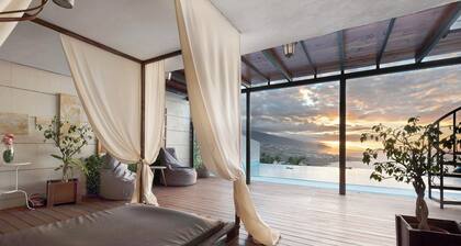 Ferienhaus "Villa Horizonte" mit Meerblick, Privatem Pool und WLAN