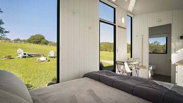 Blick von der Unterkunft