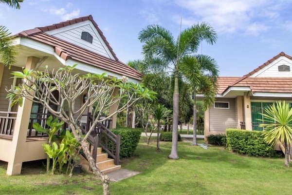 Voorkant van accommodatie