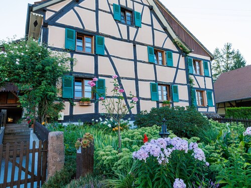 Charming 17th-Century Cottage: Modern Comforts, Near Switzerland/Germany, Scenic Surroundings