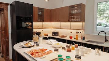 Daily continental breakfast for a fee