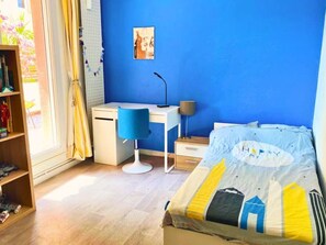 2 室のベッドルーム、WiFi、ベッドシーツ