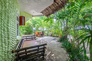 Superior Room, Multiple Beds, Sea View | Terrace/patio - Victory Seaside Home (Santa Fe)