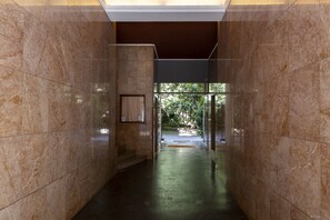 Entrada de la propiedad