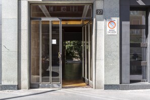 Entrada de la propiedad