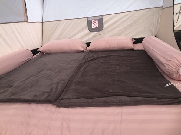 2 quartos, roupa de cama