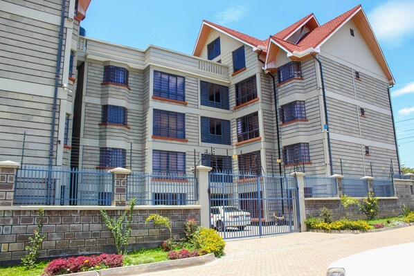 Façade de l’hébergement