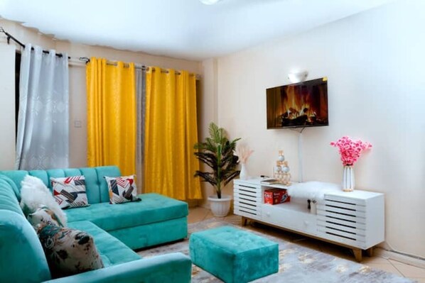 Living area - Pangani 2Bedroom
(Nairobi)