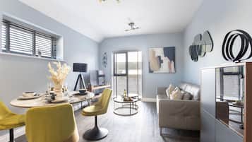 Apartament | Sala d'estar | Televisor intel·ligent, Netflix, reproductor de DVD i terres tèrmics