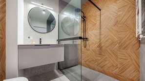 Apartament (4) | Bathroom | Hair dryer, towels - Apartamenty Sun & Snow Baltic Line (Gdansk)