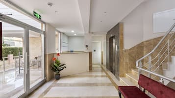 Interior entrance
