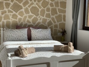 2 bedrooms, soundproofing, iron/ironing board, travel cot