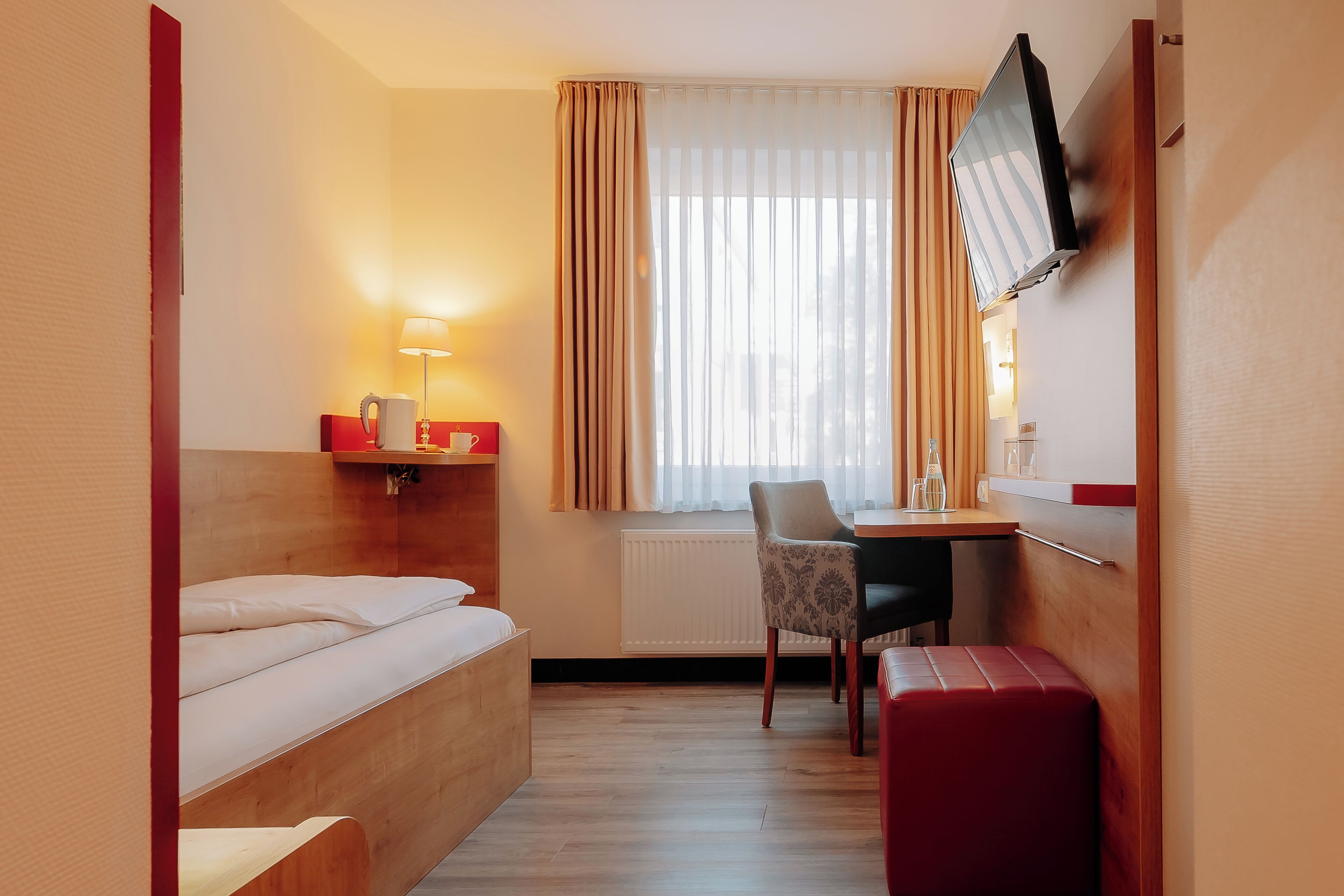 基本單人房, 1 張單人床 | 低過敏寢具、書桌、筆電工作空間、遮光布/窗簾