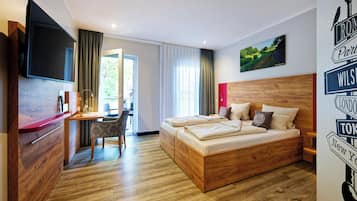Superior Double Room | Hypo-allergenic bedding, desk, laptop workspace, blackout drapes