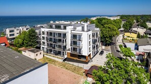 Façade de l’hébergement