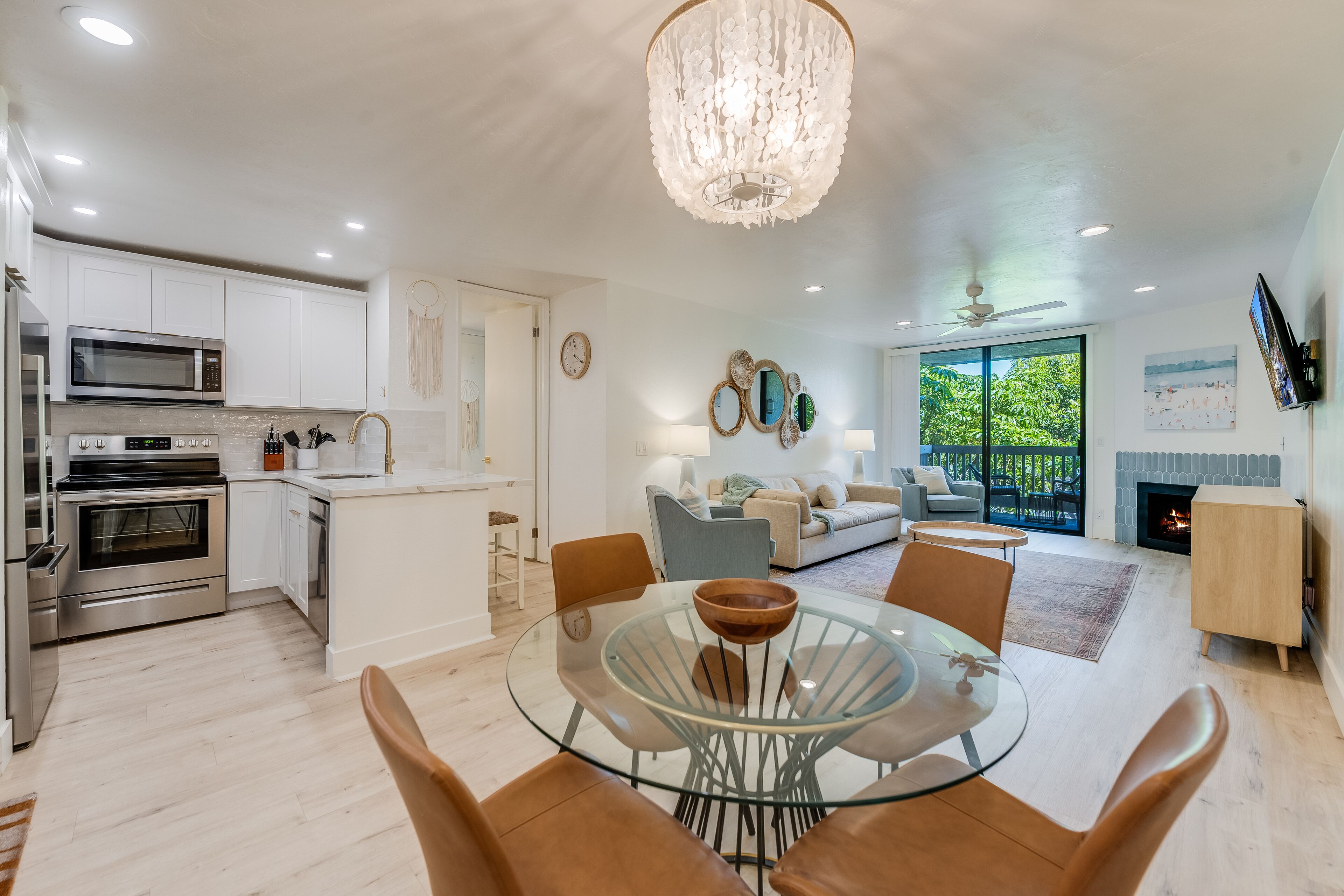Updated condo just steps from the beach!