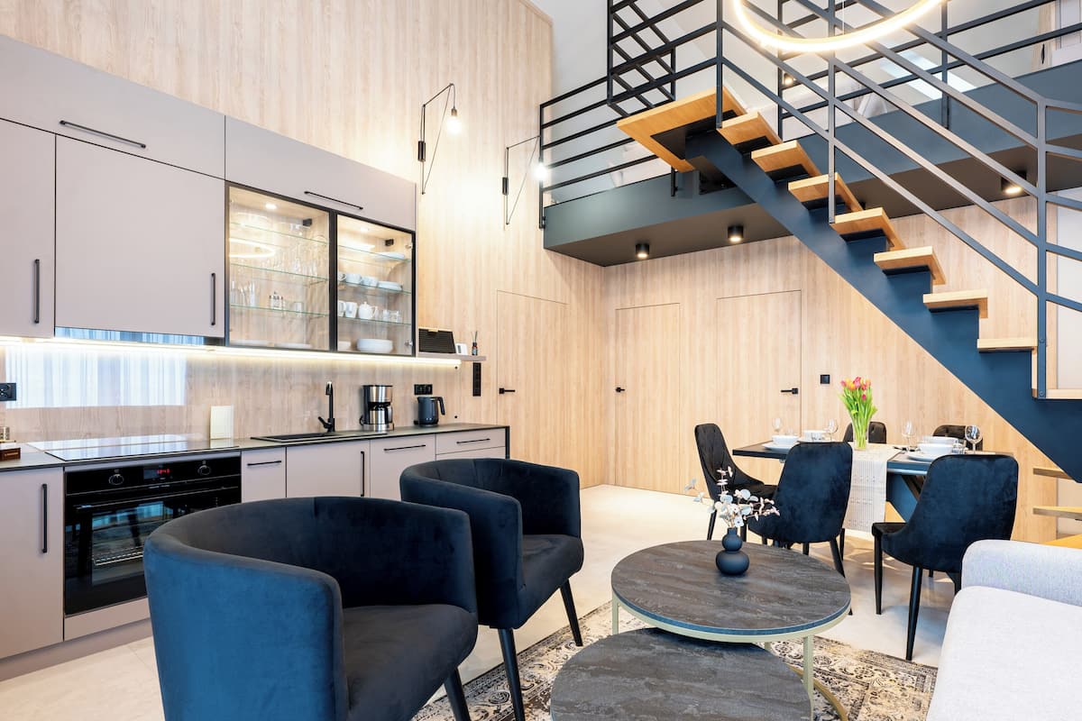 Apartament (1U/4) | Oppholdsområde | Flatskjerm-TV