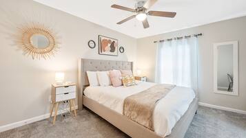 3 bedrooms, iron/ironing board, travel crib, WiFi