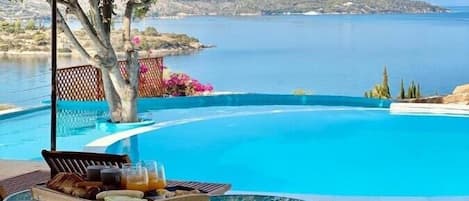 Deluxe Room, Terrace, Sea View | 1 bedroom, premium bedding, Select Comfort beds, minibar