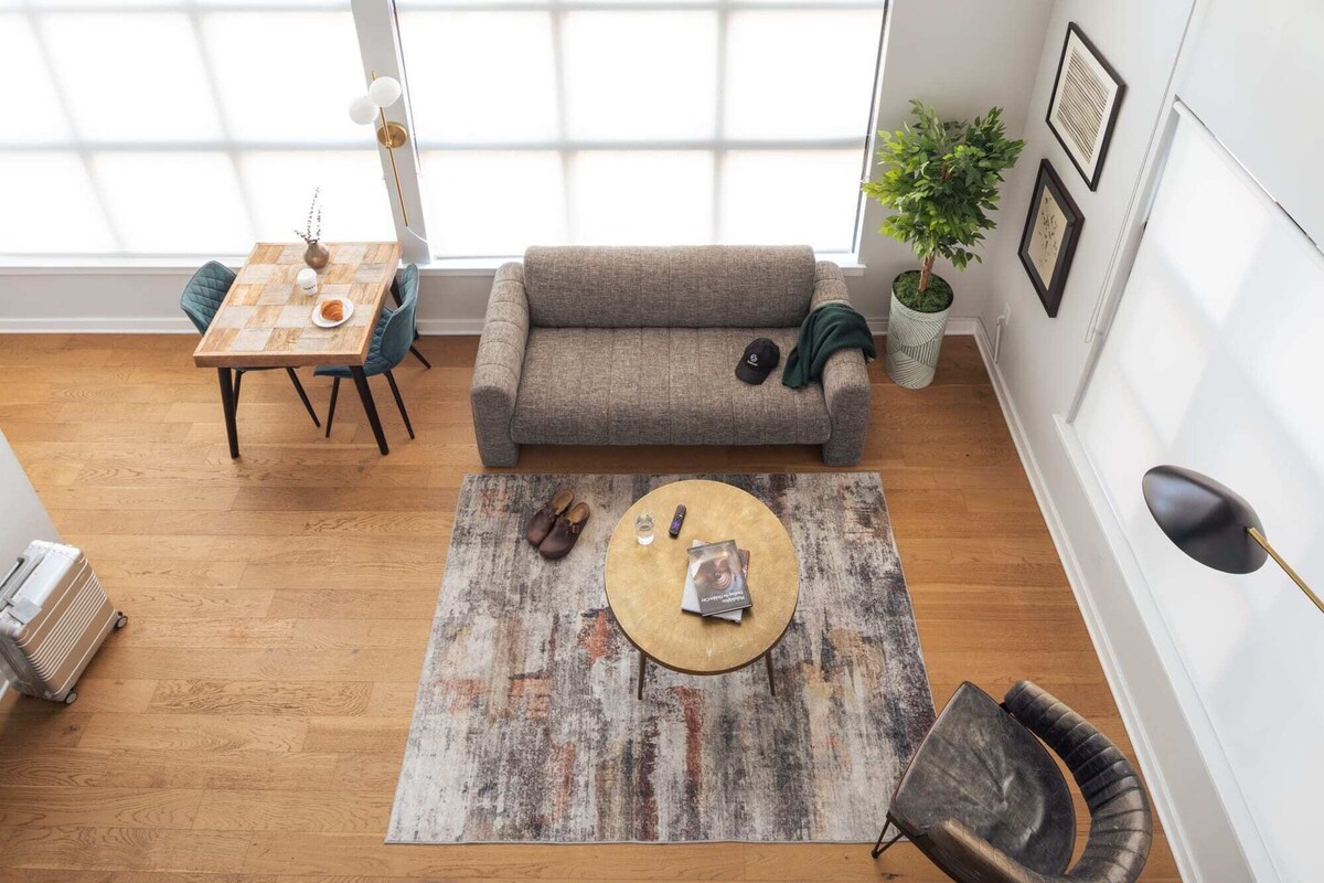 Sosuite | Corner 2BR Loft w W/D, Shared Roofdeck