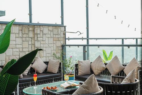 Rooftop terrace