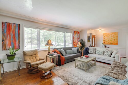 Walk to Restaurants: New Hope Home w/ Deck & Yard!