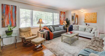 Walk to Restaurants: New Hope Home w/ Deck & Yard!