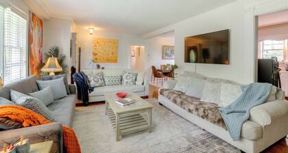 Walk to Restaurants: New Hope Home w/ Deck & Yard!