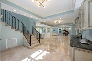 Interior - Waterfront Miami Beach Mansion, Pool, Ping Pong, Grill, Gated (Miami)