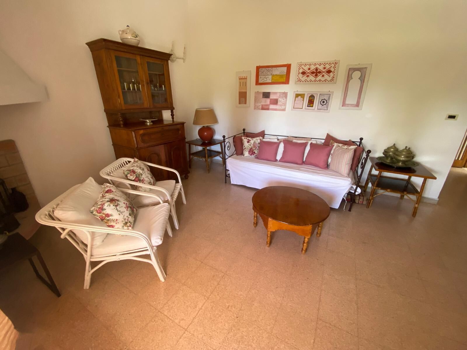 Premium Apartment, 3 Bedrooms, Terrace, Tower | Living area | TV